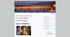 Desktop Screenshot of meditateiniowa.org