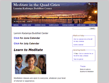 Tablet Screenshot of meditateiniowa.org